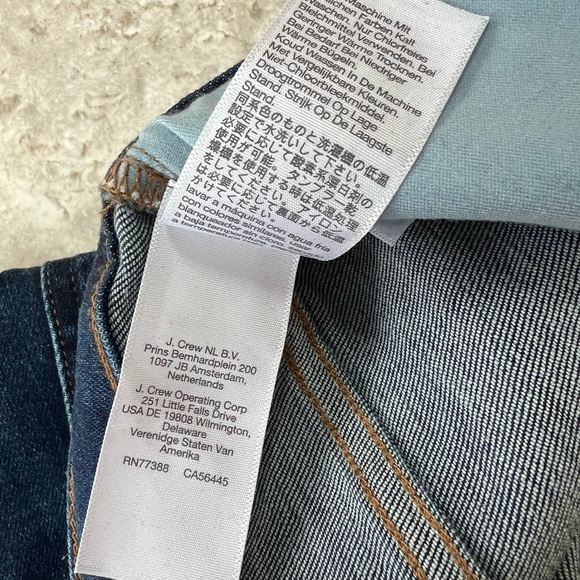 Madewell Curvy Kick Out Full-Length Jeans in Dark Wash, size 29 - Picture 11 of 12